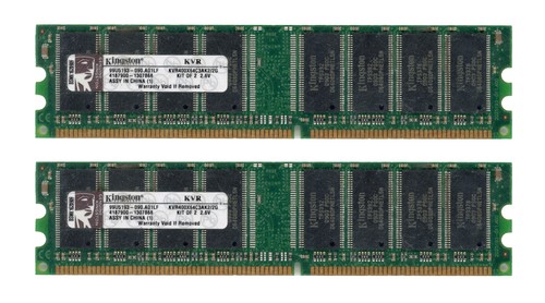 Kingston 2x1 gb ddr - gb,