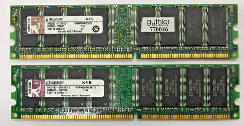 Kingston ddr1 - (2x512, mb)