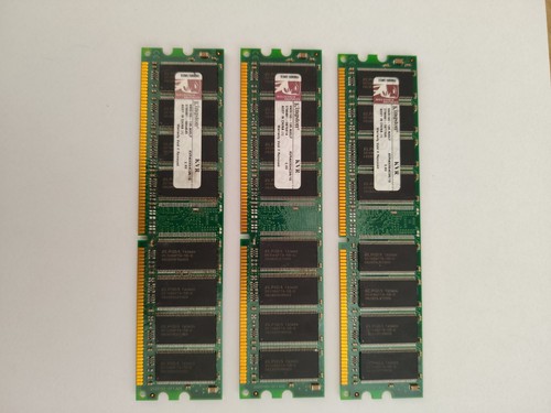 Kingston 1gb ddr400 pc3200 - 3x,